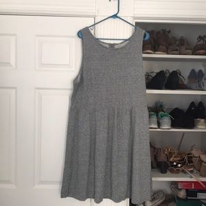 Cotton grey dress
